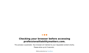 Professionalliabilitymatters.com thumbnail