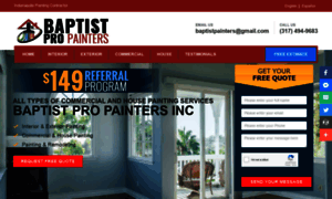 Professionalpaintersbaptist.com thumbnail