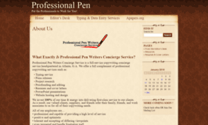 Professionalpenwriters.com thumbnail