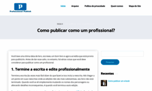 Professionalpublish.com.br thumbnail