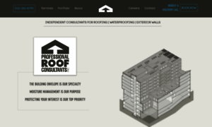 Professionalroofconsultants.com thumbnail