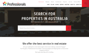 Professionalsrealestate.com.au thumbnail