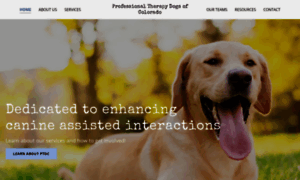 Professionaltherapydogsofcolorado.com thumbnail
