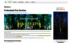Professionaltreeservices.ca thumbnail