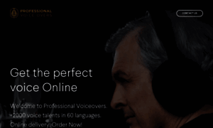 Professionalvoiceovers.com thumbnail