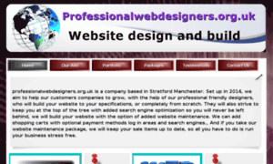 Professionalwebdesigners.org.uk thumbnail