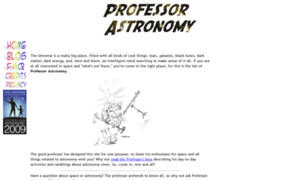 Professor-astronomy.com thumbnail