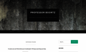 Professorboortz.com thumbnail