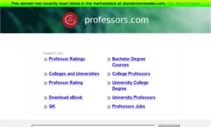 Professors.com thumbnail