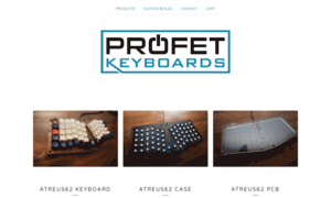 Profetkeyboards.com thumbnail