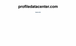 Profiledatacenter.com thumbnail