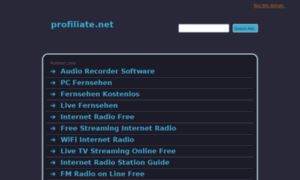 Profiliate.net thumbnail