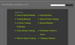 Profitable-markets.com thumbnail