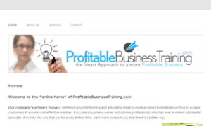 Profitablebusinesstraining.com thumbnail