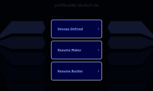 Profitbuilder-deutsch.de thumbnail