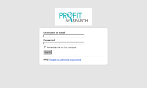 Profitbysearch.clientsection.com thumbnail