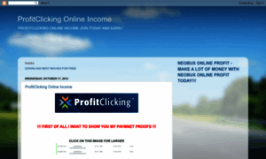 Profitclickingonlineincome.blogspot.com thumbnail