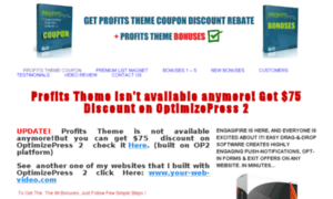 Profitsthemebonuses.com thumbnail