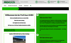 Profizaun.de thumbnail