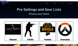 Progaming-gear.com thumbnail