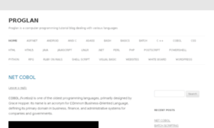 Proglan.info thumbnail