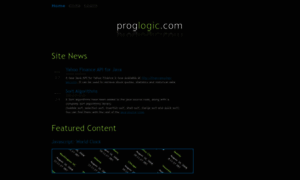 Proglogic.com thumbnail