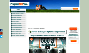 Program500plus.pl thumbnail