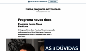 Programanovoricos.wordpress.com thumbnail