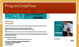 Programcodeflow.blogspot.com thumbnail