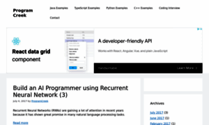 Programcreek.com thumbnail