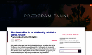 Programfanni.blog.hu thumbnail