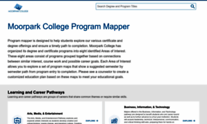 Programmap.moorparkcollege.edu thumbnail