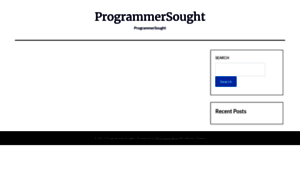 Programmersought.net thumbnail