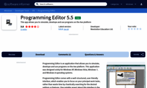 Programming-editor.informer.com thumbnail