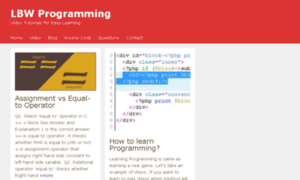 Programming.learnbywatch.com thumbnail