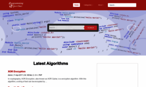 Programmingalgorithms.com thumbnail