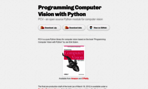 Programmingcomputervision.com thumbnail