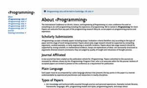 Programmingconference.org thumbnail