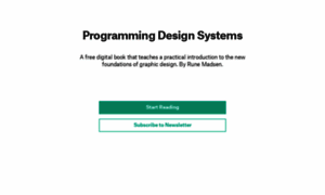 Programmingdesignsystems.com thumbnail