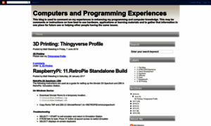 Programmingexperiences.blogspot.com thumbnail