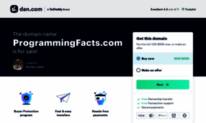 Programmingfacts.com thumbnail