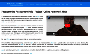 Programminghomeworkshelp.com thumbnail