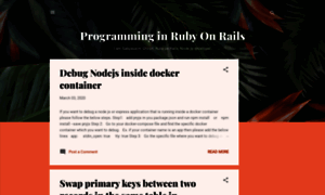 Programminginrubyonrails.blogspot.com thumbnail