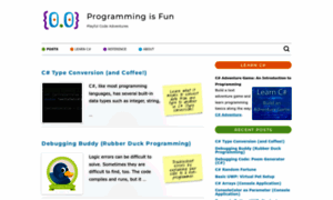 Programmingisfun.com thumbnail
