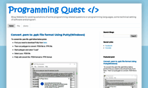 Programmingquest.com thumbnail