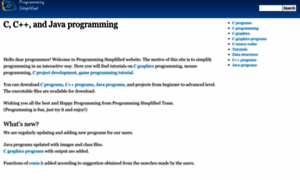 Programmingsimplified.com thumbnail