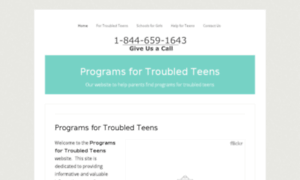 Programsfortroubledteens.net thumbnail