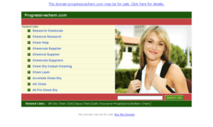 Progressivechem.com thumbnail