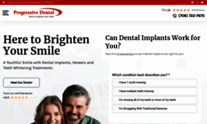 Progressivedentalsmiles.com thumbnail