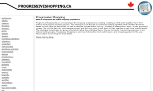 Progressiveshopping.ca thumbnail